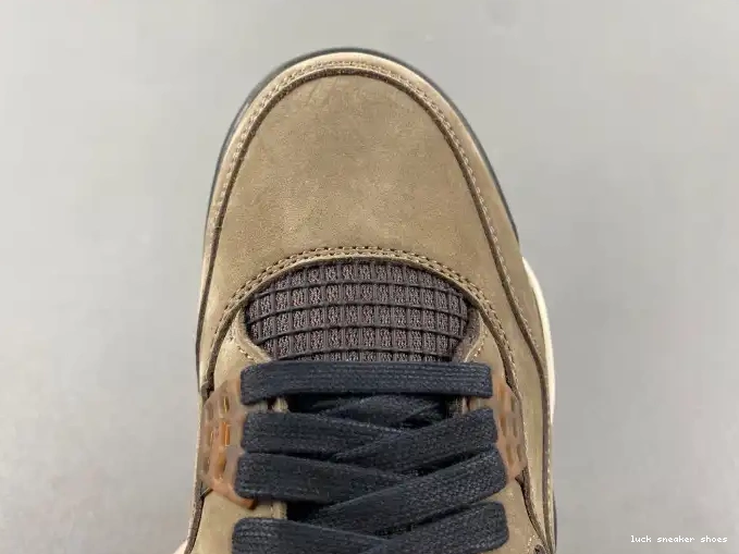 Reps LUCY Scott Retro 4 Air Brown x Travis Jordan AJ4-882335 TS 0420